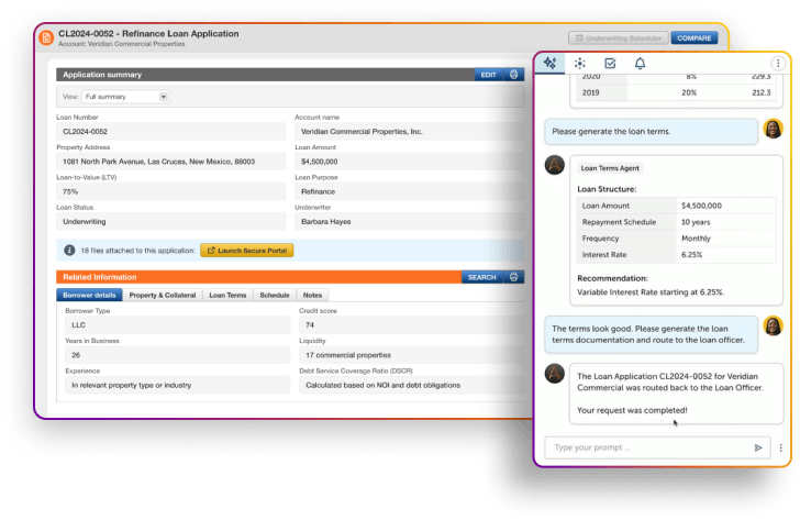 Automação de processo com agentes de IA